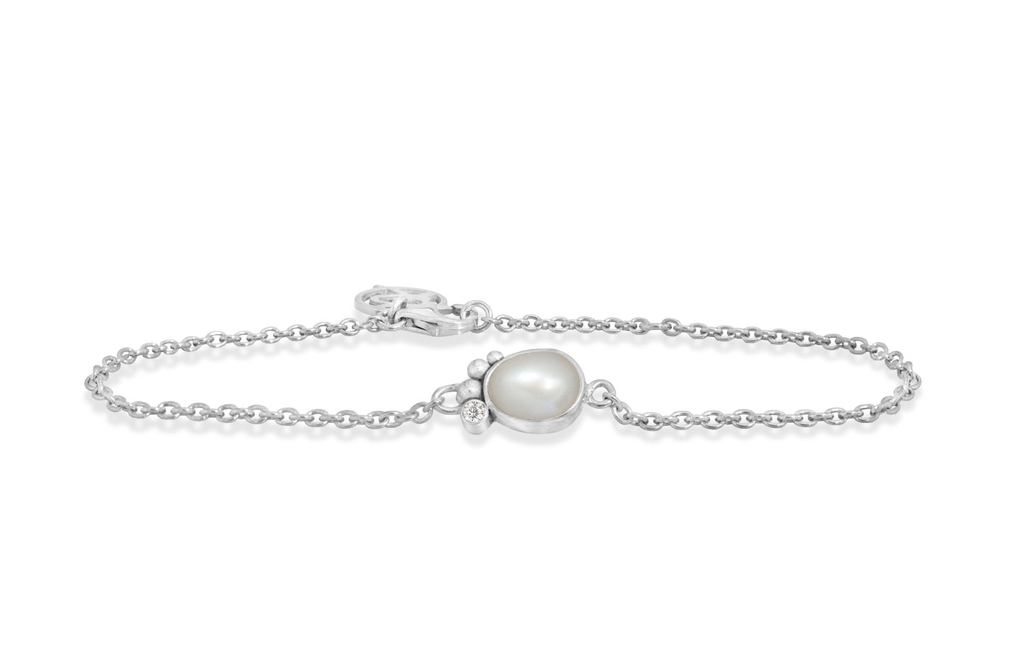 Sølv armbånd - Pleasant Pearl