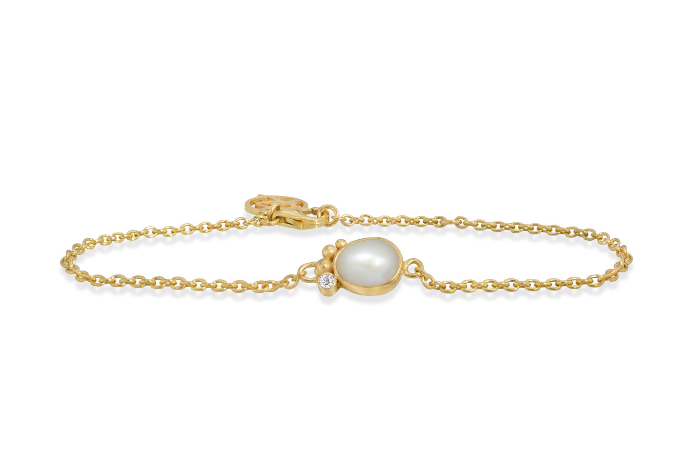Forgyldt armbånd - Pleasant Pearl