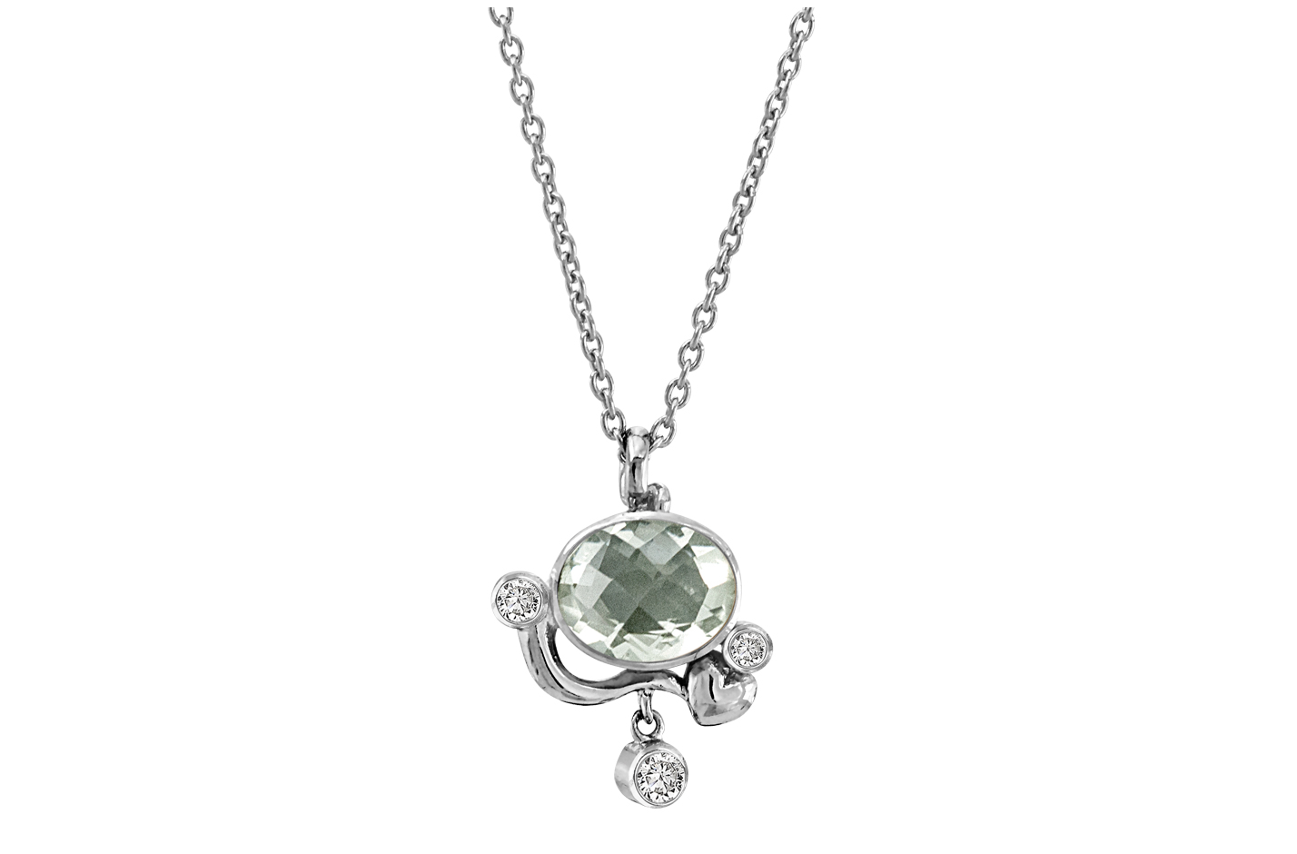 Sølv collier - Lovely