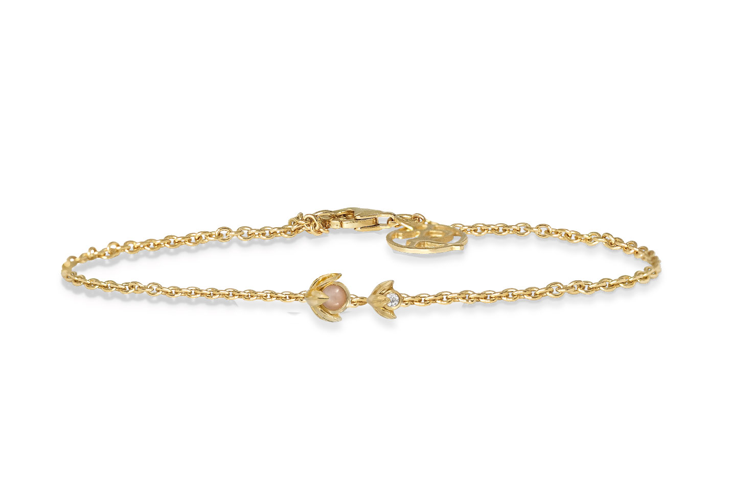 Forgyldt armbånd - Water Lily